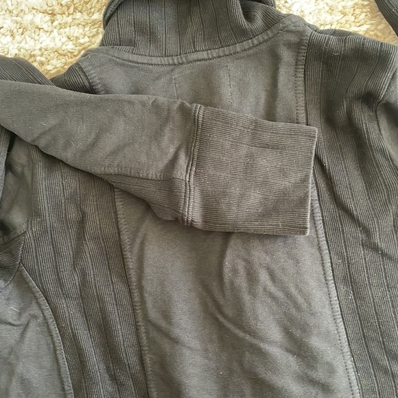 - Lucky lotus lucky brand black wrap cardigan with buttons size m - Picture 12 of 14